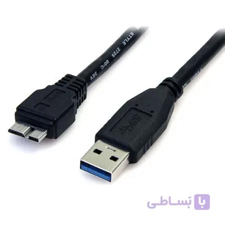 کابل هارد اکسترنال تایپ سی میکرو کی نت پلاس    knet plus USB3.0 type c to Micro USB3.0 Cable