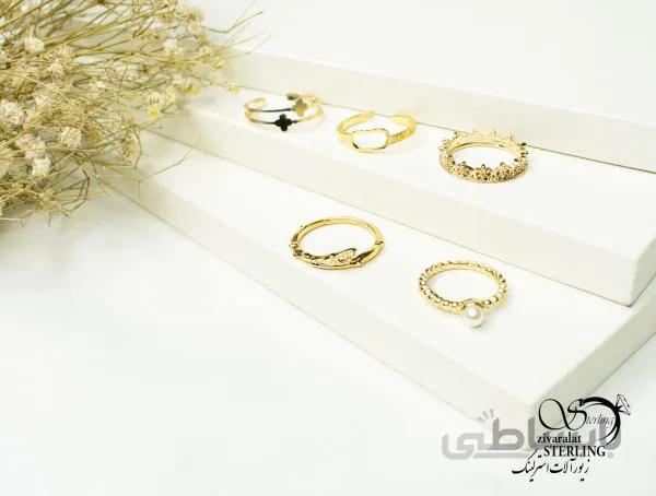 پک انگشتر زنانه کد 5678