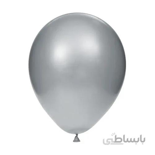 بادکنک لاتکس نقره ای