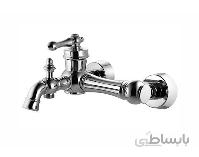 شیر دوش(حمام) درخشان مدل آکوا