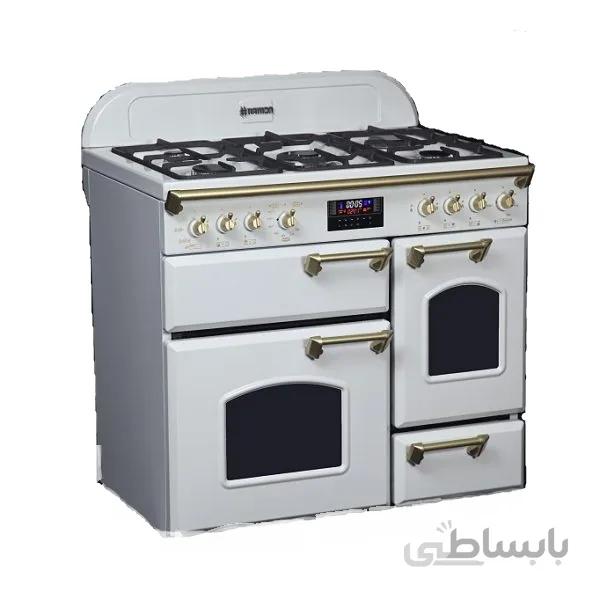 اجاق گاز ۵ شعله تاکنوگاز مدل فالکون ۵B-WW-L Gold