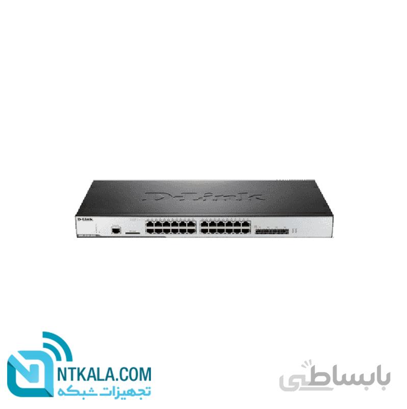 سوئیچ کنترل کننده بی سیم شبکه دی-لینک مدل DWS-3160-24TC