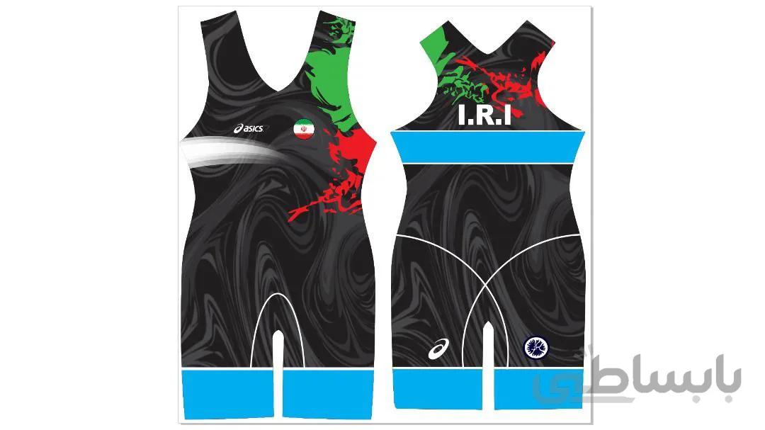 دوبنده کشتی asics کد 02 ا Wrestling sportswear asics Code 02