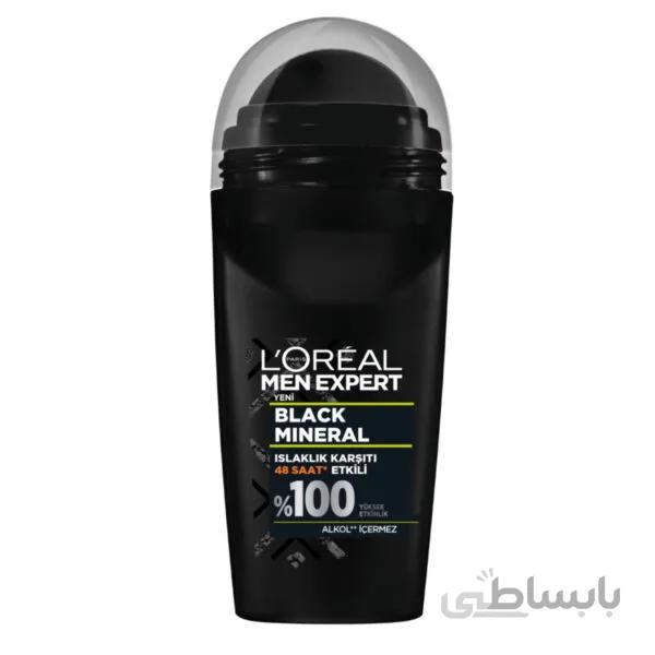 مام ضدتعریق لورئال مردانه ۵۰ میل – مدل Black Mineral