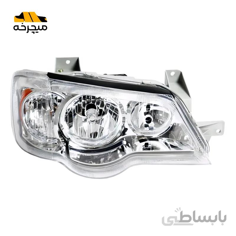 چراغ پراید ۱۳۲ جلو سمت شاگرد و راننده مدرن بدون موتور
