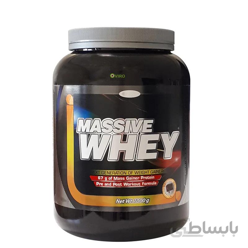 پودر مسیو وی پی ان سی توت فرنگی ا Massive Whey Gainer
