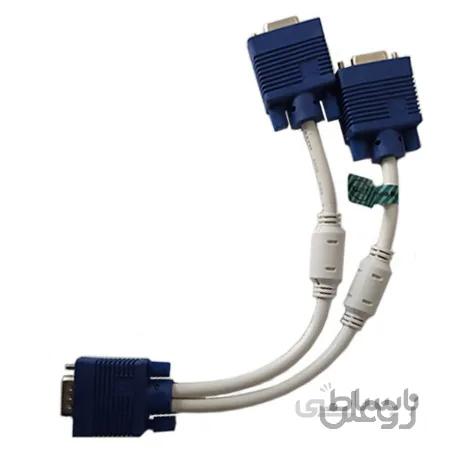 تبدیل 1 به 2 مانیتور VGA مدل 031