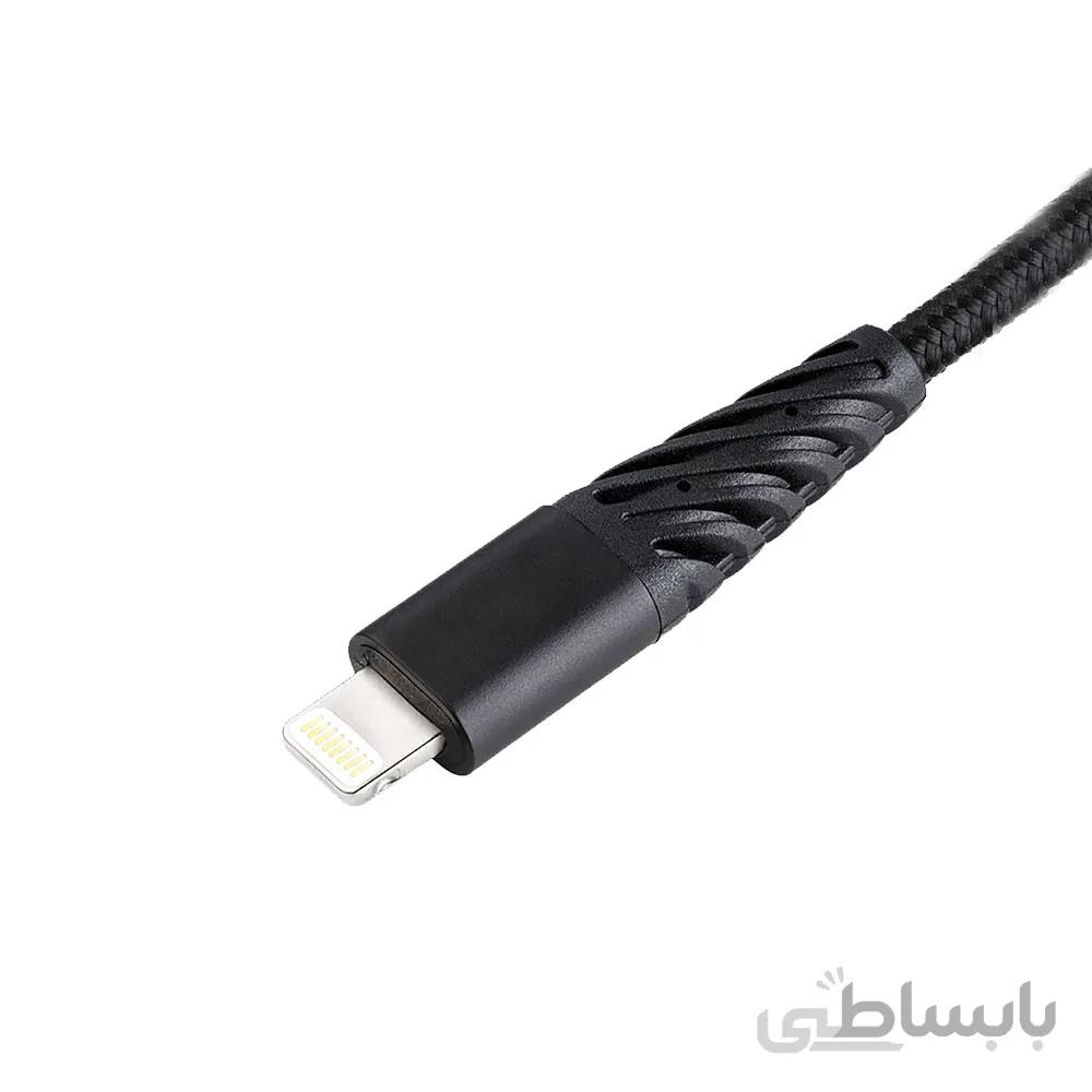 کابل تایپ سی به لایتنینگ مدل Inoben Braided طول 120 سانتیمتر