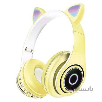هدفون بلوتوثی مدل CAT EAR مدل P39M