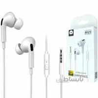 هدفون سیمدار میکروفن دار طرح آیفون WUW R121