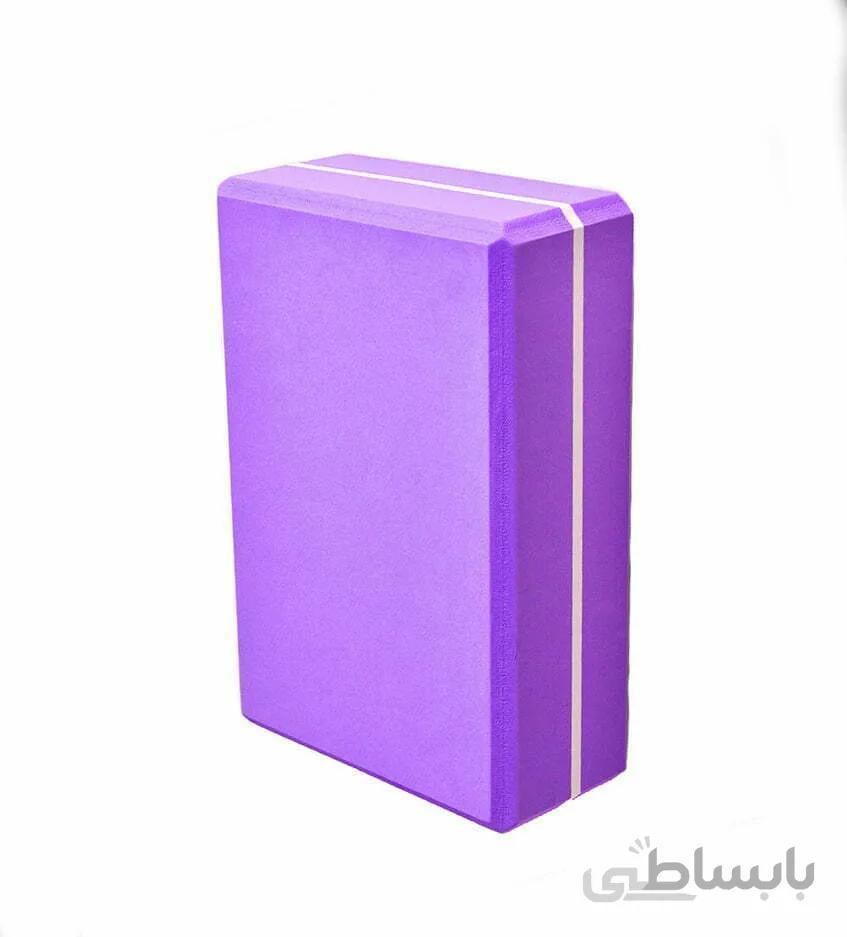 آجر یوگا فومی تک رنگ وارداتی : بنفش