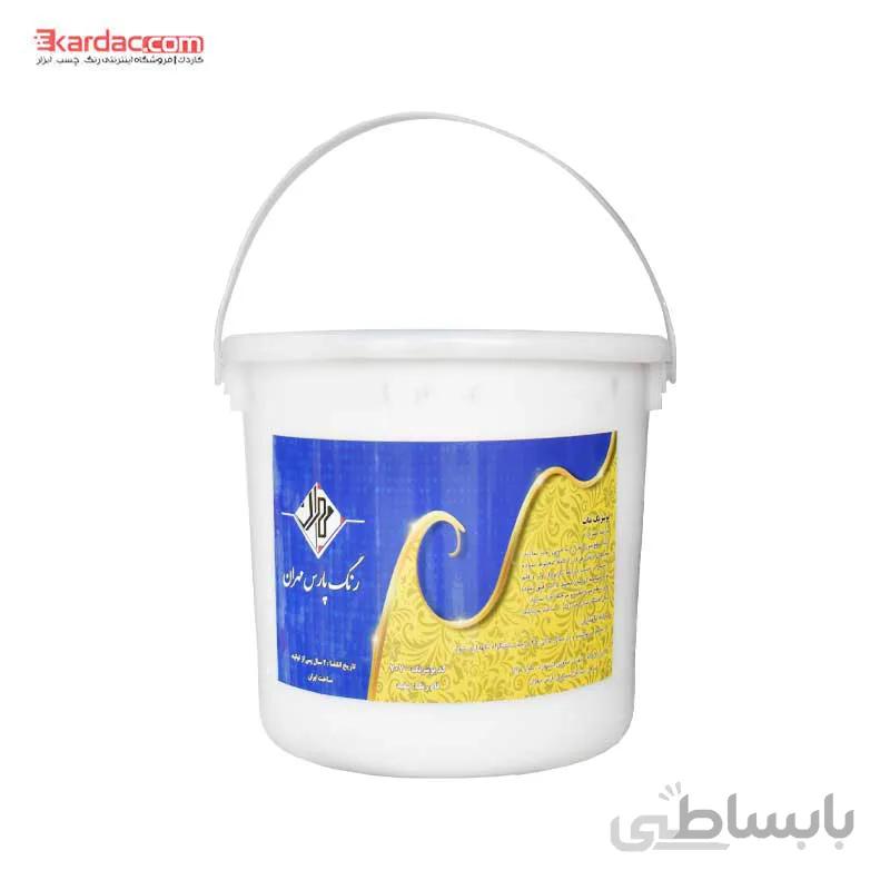 رنگ نیم پلاستیک درجه یک پارس مهران دبه 12.5 کیلویی ا Pars Mehran plastic paint color