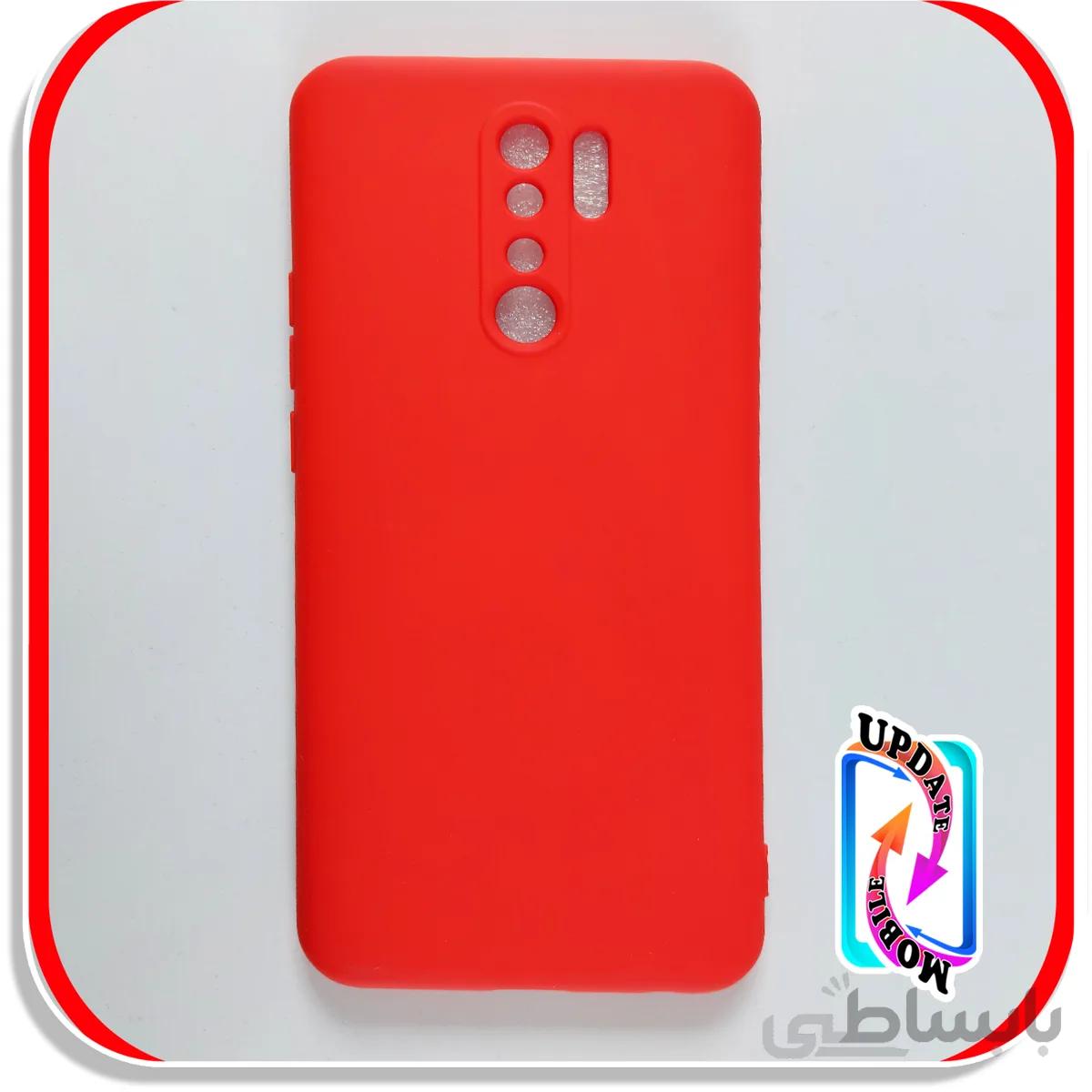 قاب سلیکونی محافظ لنزدار مناسب برای گوشی شیاومی REDMI 9 مشکی