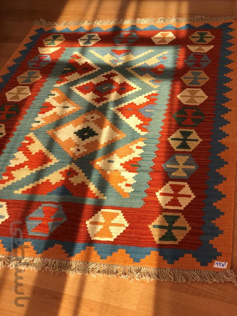 گلیم دو رو دستبافت رج CODE 227 H ا Persian handmade kilim