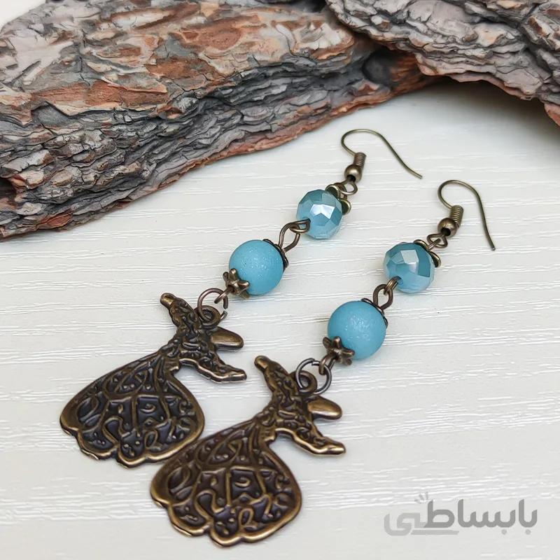 گوشواره زنانه مدل رقص سما