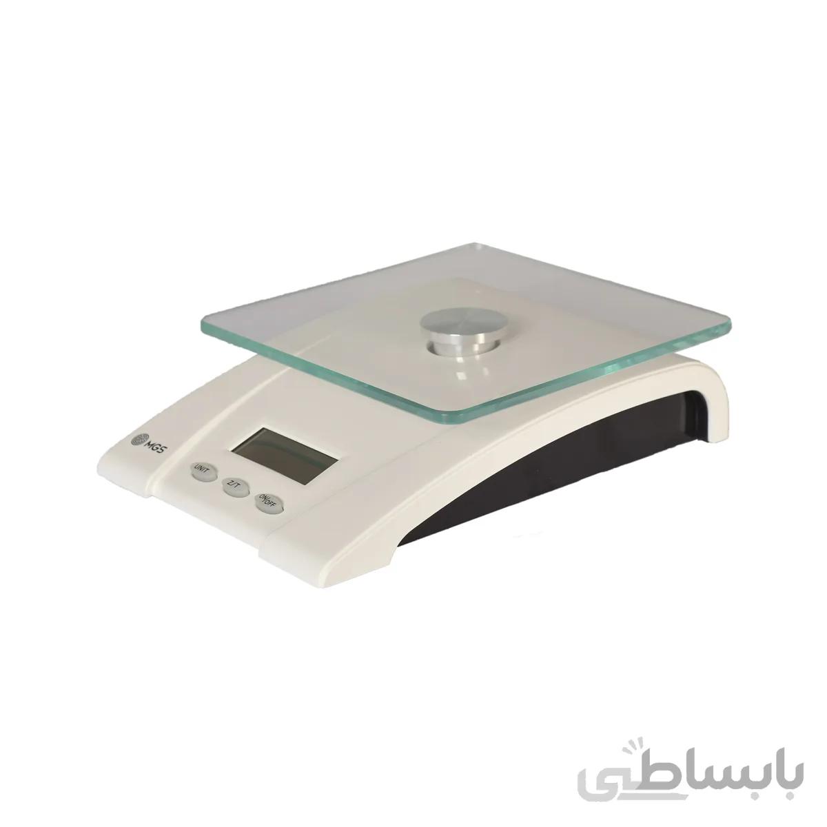 ترازوی اشپزخانه ام جی اس مدل KS101 سفید