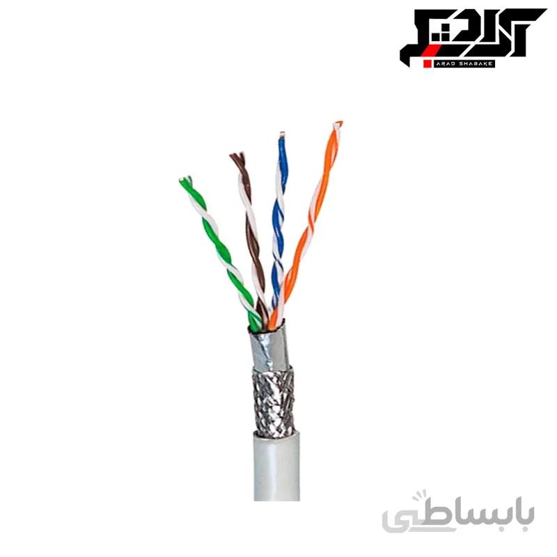 کابل شبکه CAT6 بلدن SFTP CCA طول 305 متر