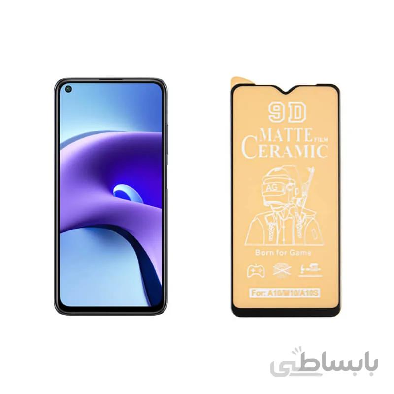 محافظ صفحه نمایش مات مناسب برای گوشی شیایومی مدل REDMI Note 9T 5G