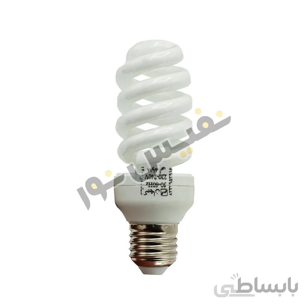 لامپ رنگی کم مصرف پیچی 18 وات کیهان