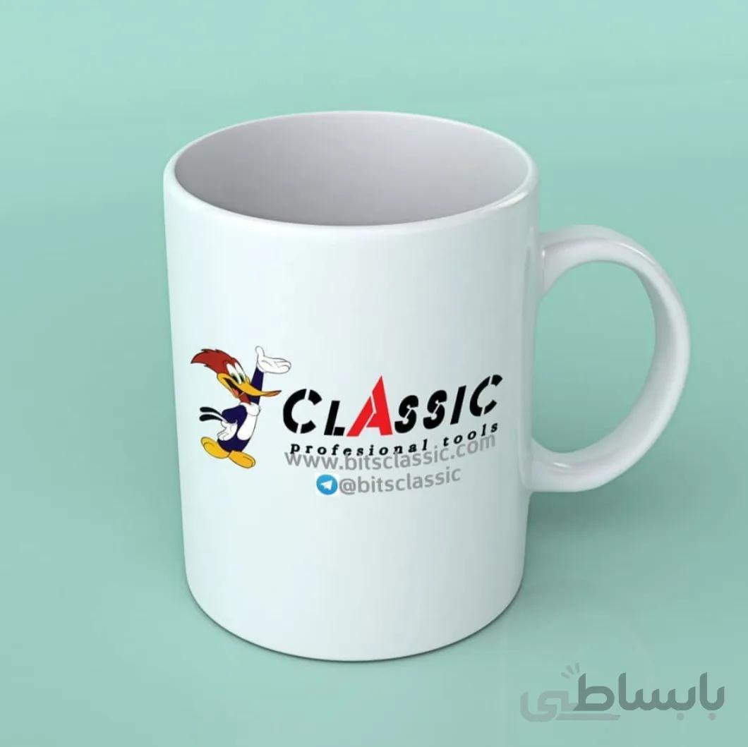 لیوان تبلیغاتی کلاسیک