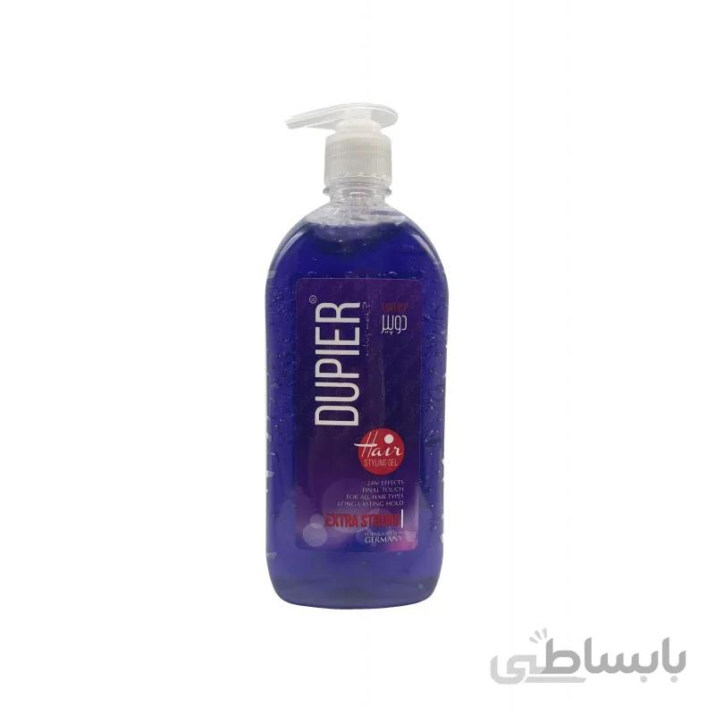 ژل مو دوپیر پمپی قوی DUPIER حجم 750میل