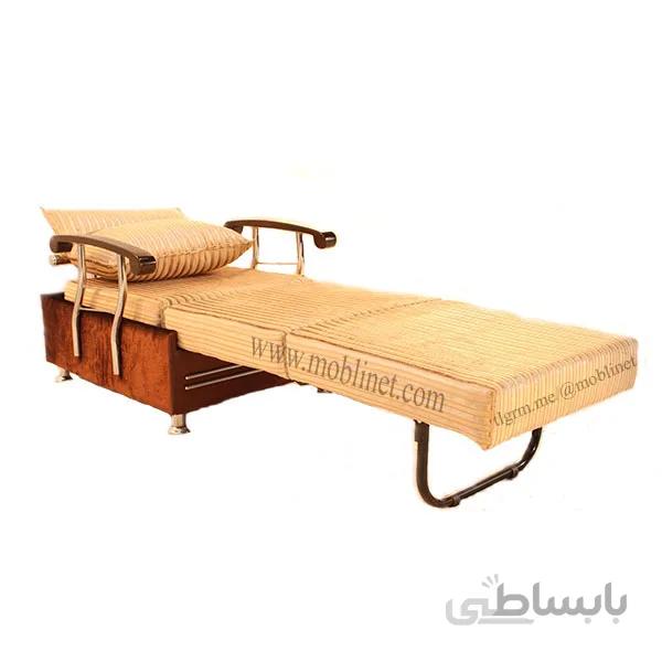مبل تختخواب شو یکنفره مدل پترو