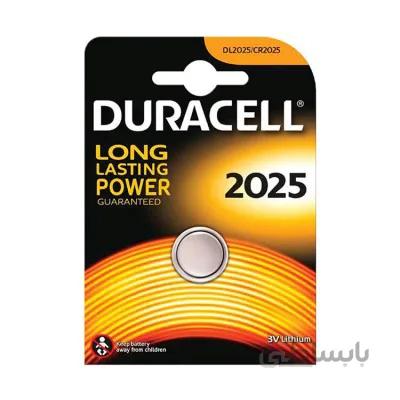 باتری سکه ای DURACELL مدل CR2025 تک پک