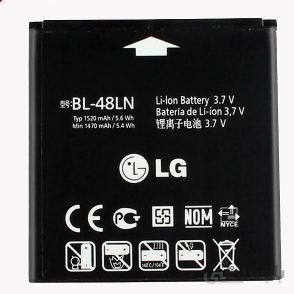 باتری ال جی LG Optimus 3D Max P720 مدل BL-48LN ا battery LG Optimus 3D Max P720 model BL-48LN