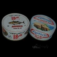 تن ماهی مروا و نگین جنوب چابهار - 180 گرمی- با روغن گیاهی- باکس 24 تایی