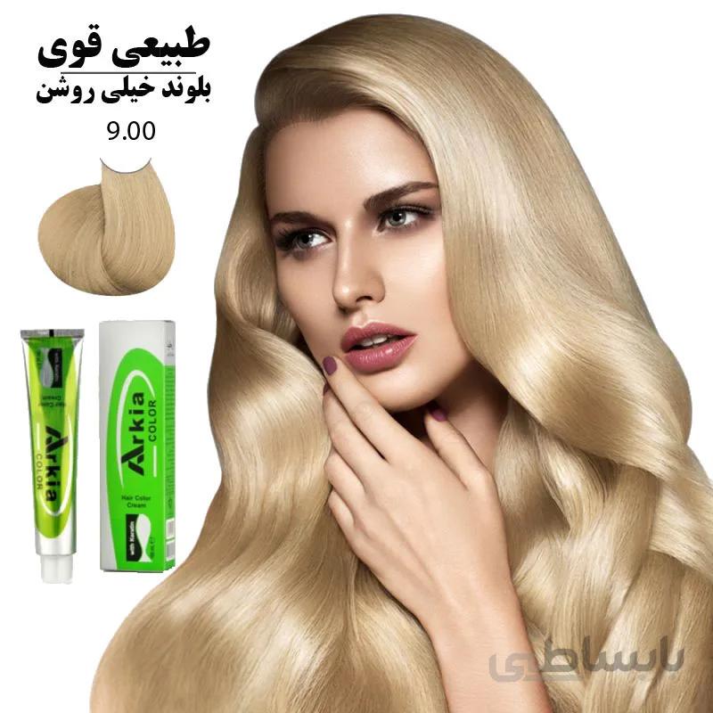 رنگ مو آرکیا بلوند خیلی روشن قوی 9.00