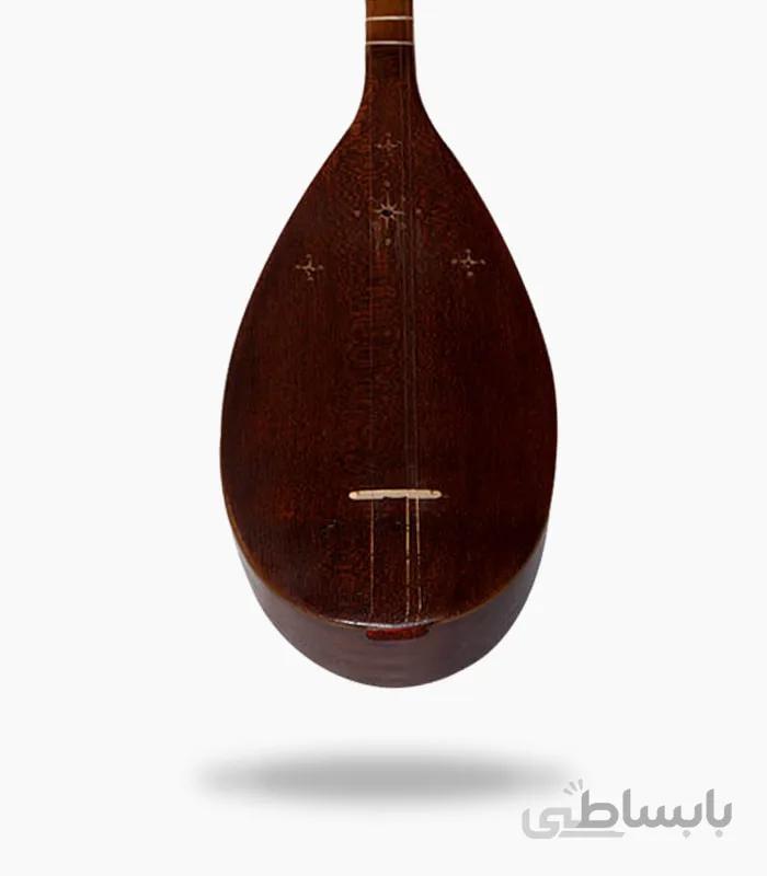 تنبور صادق عظیمی دسته ساده کاسه ساده
