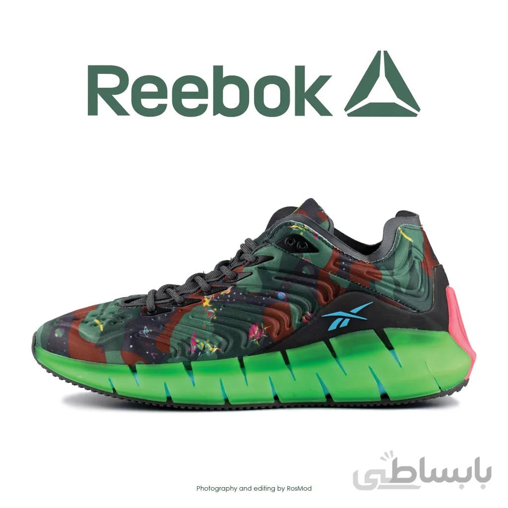 رانینگ زنانه ریباک زیگ کینتیکا ارتشی – Reebok Zig Kinetica Camouflage/Army green