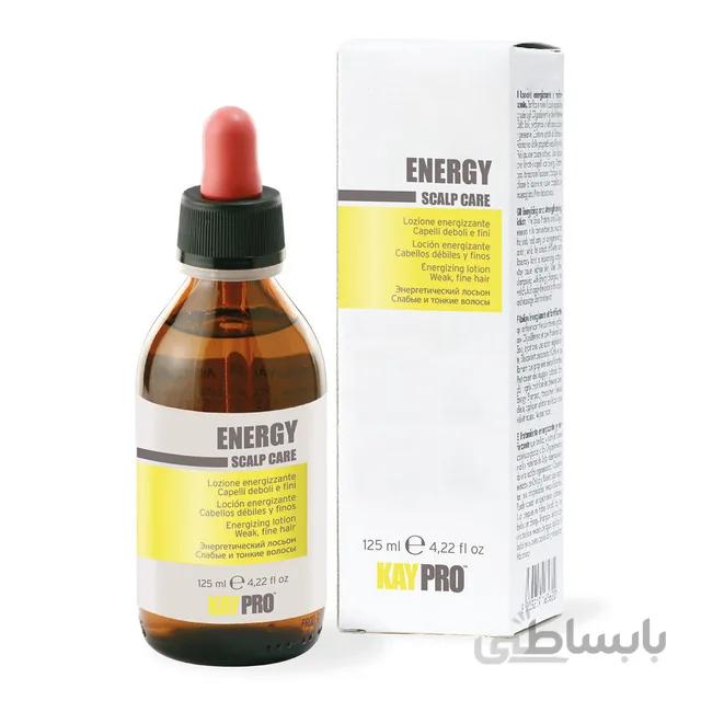 لوسیون ضد ریزش مو کیپرو KAYPRO Energy حجم 125 میلی لیتر