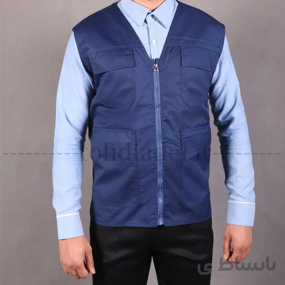 جلیقه مهندسی آستردار کج راه