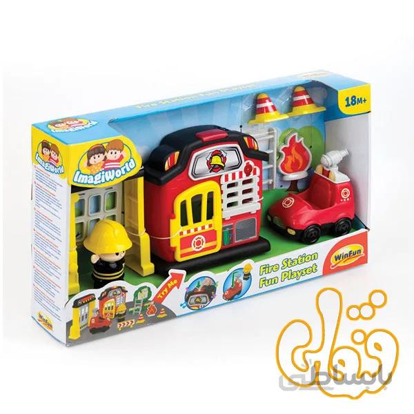 ست ایستگاه آتش نشانی وین فان Fire Station Fun Playset 1307