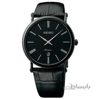 ساعت مچی مردانه Seiko Premier SKP401P1 تخت و نور ا Seiko Premier SKP401P1 Mens Wristwatch Flat & light