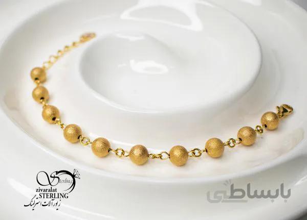 دستبند زنانه برند ژوپینگ طرح توپی