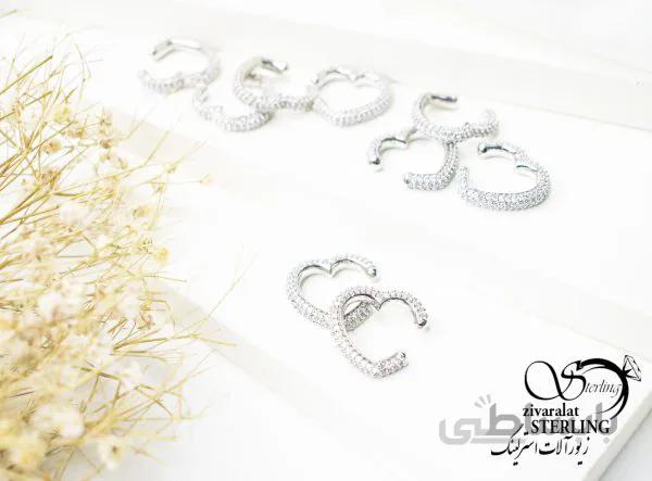 ایر کاف قلب نقره ای