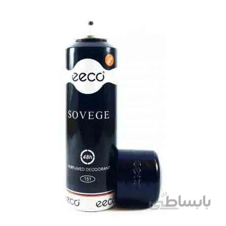 اسپری دئودورانت اکو کد 151 رایحه عطر سووج /SOVEGE