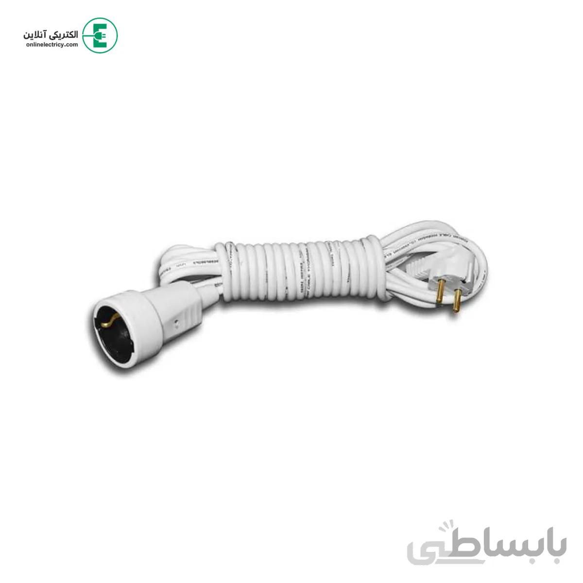 کابل سیار 10 متری همراه با پریز صنعتی (خیام الکتریک)