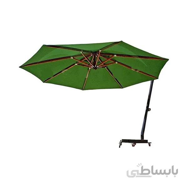 چتر پایه کنار 8 ضلعی صبا پلاستیک مدل 1009