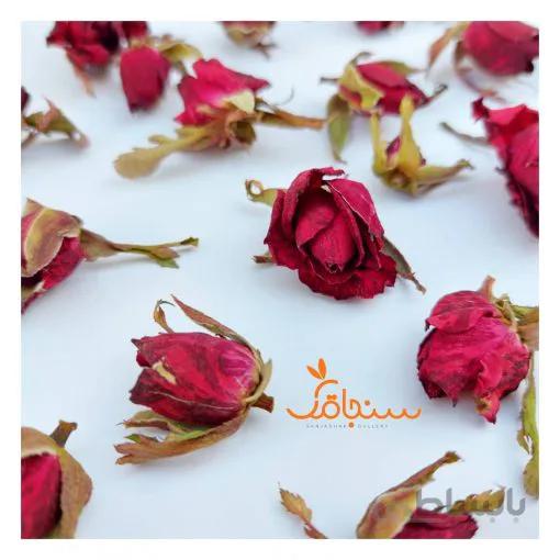 غنچه رز نقش دار(بسته ۱۰ عددی)