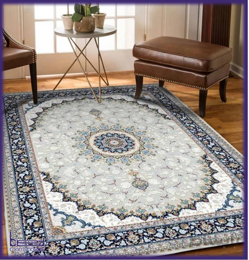 رو فرشی کشدار مخمل مدل R1007