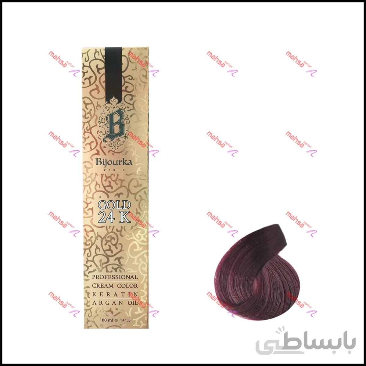 رنگ موی بیجورکا سری شرابی روشن 6 20