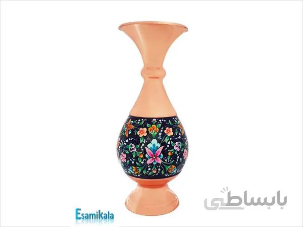 گلدان مس و پرداز