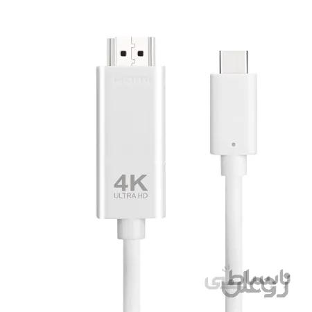 کابل تبدیل Type-C به HDMI اونتن مدل OTN-9572 طول 1.8 متر — تصویر 1