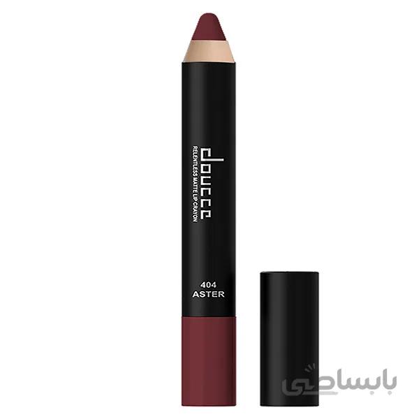 رژ لب مدادی دوسه مدل Relentless شماره 404 ا Doucce Relentless Lip Crayon No.404 Aster