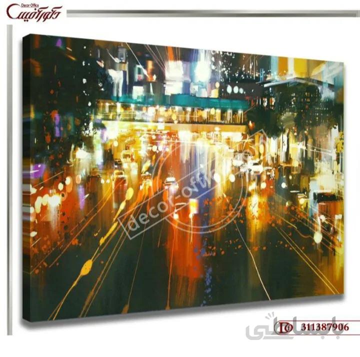 تابلو دیواری منظره شهری 7906 ا Urban landscape wall paintings 7906