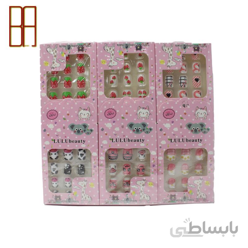 ناخن مصنوعی دخترانه lulubeauty