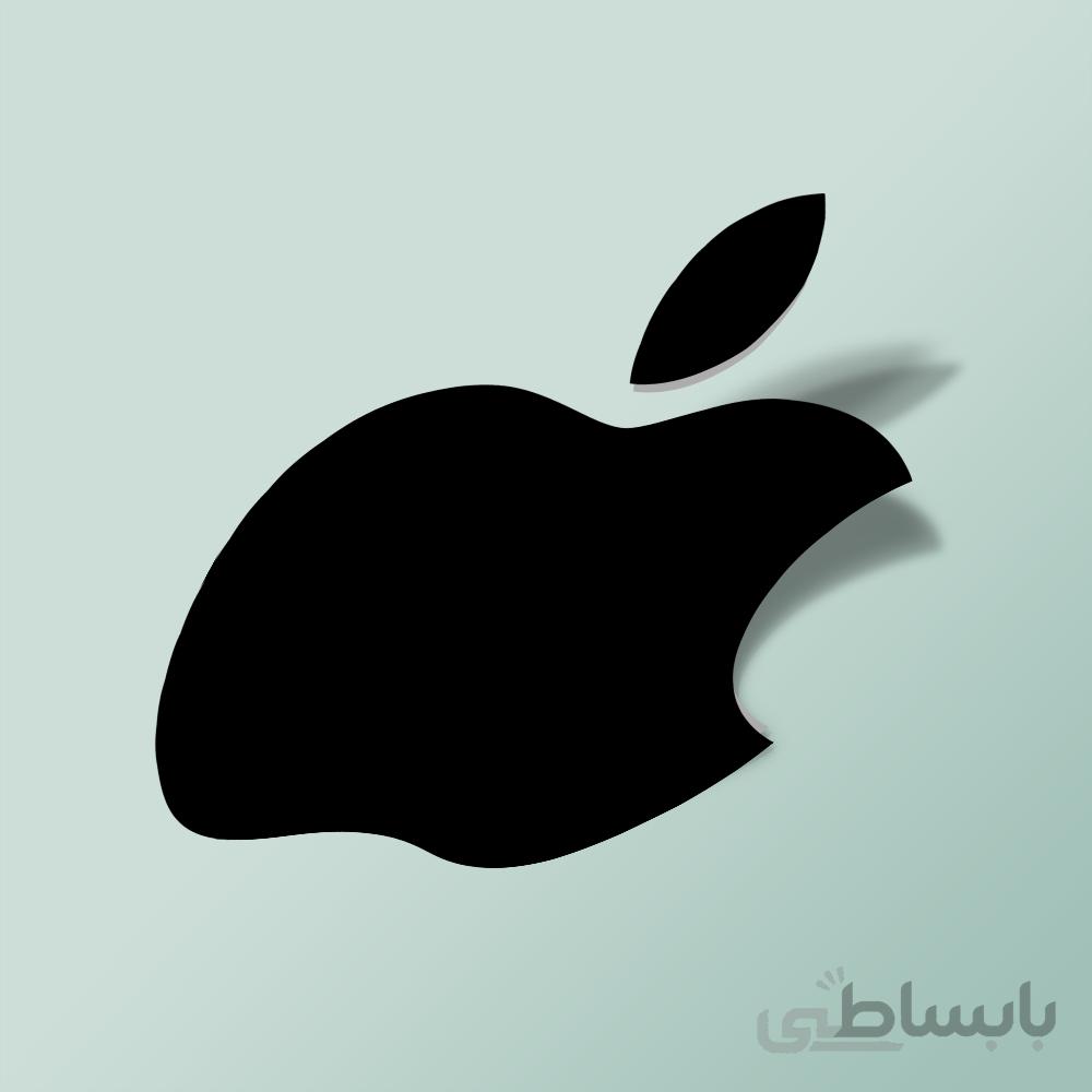استیکر apple-B